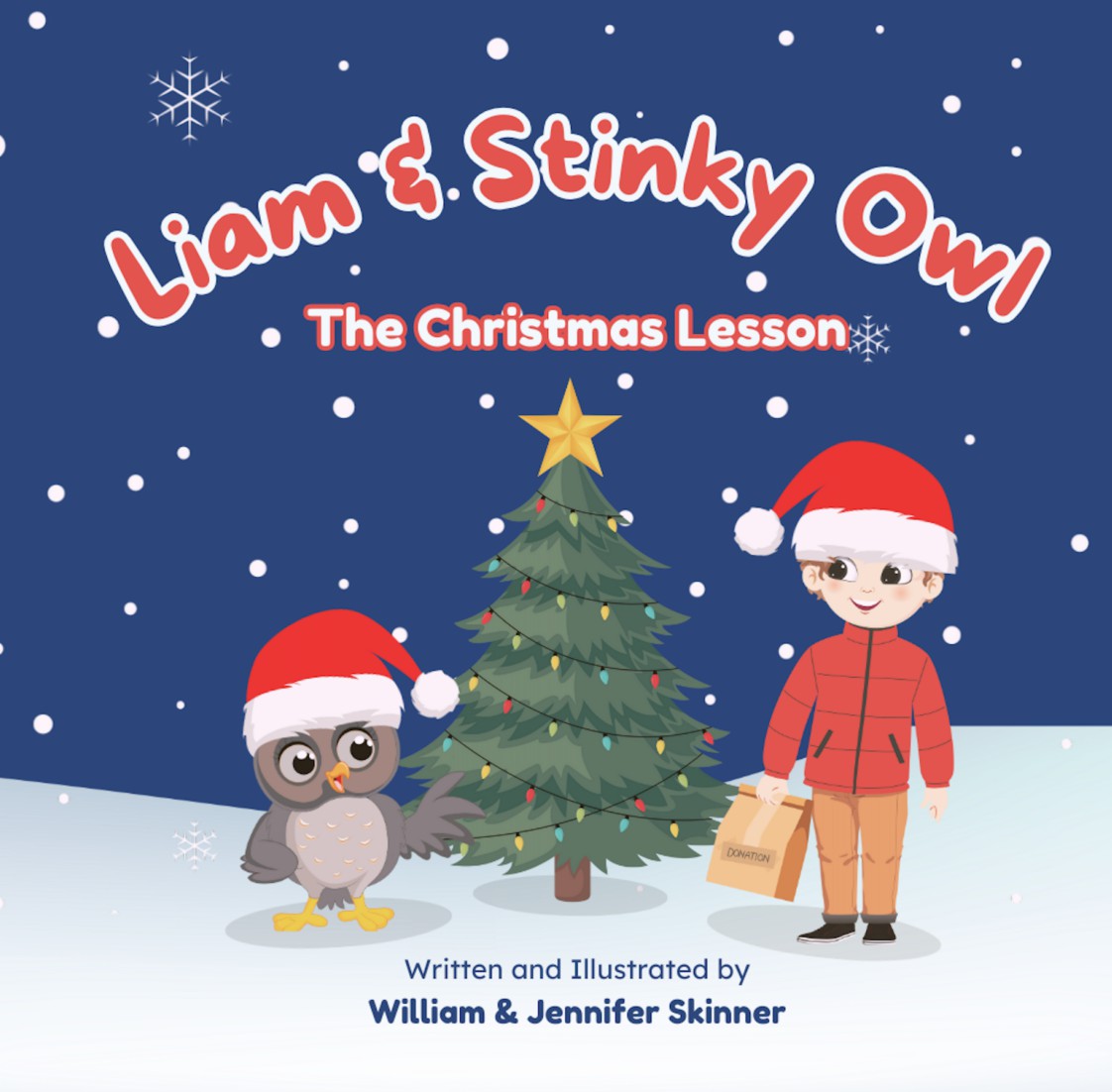 Screenshot of Liam & Stinky Owl: The Christmas Lesson Children's Book